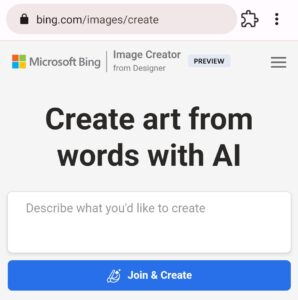Bing Image Creator