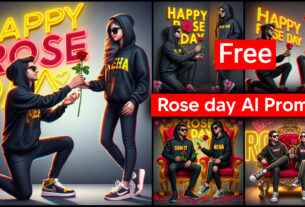 Happy Rose Day AI Photo Editing