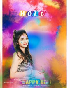 100+ Happy Holi Photo Editing Background With Girls