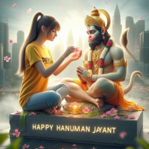 Hanuman Jayanti AI Photo Editing Prompt (7)