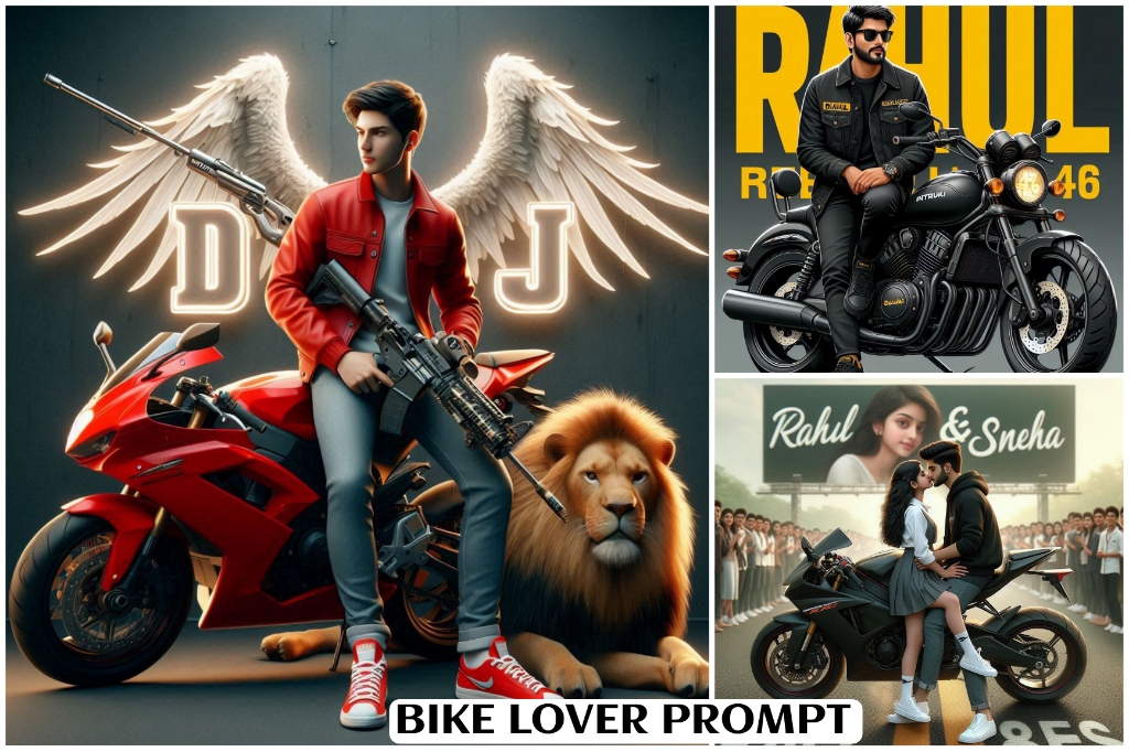 BIKE LOVER PROMPT AI IMAGE